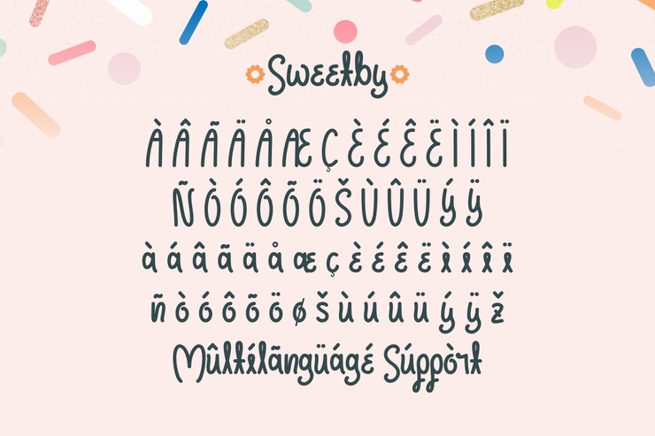 Sweetby字体 10