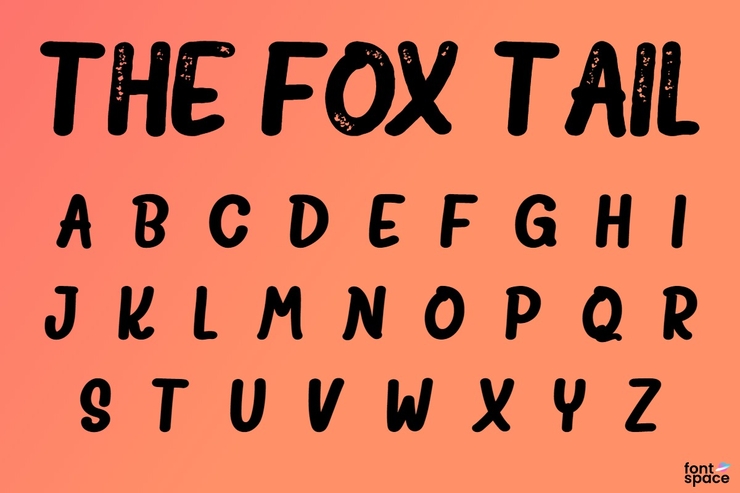 The Fox Tail Sans字体 5