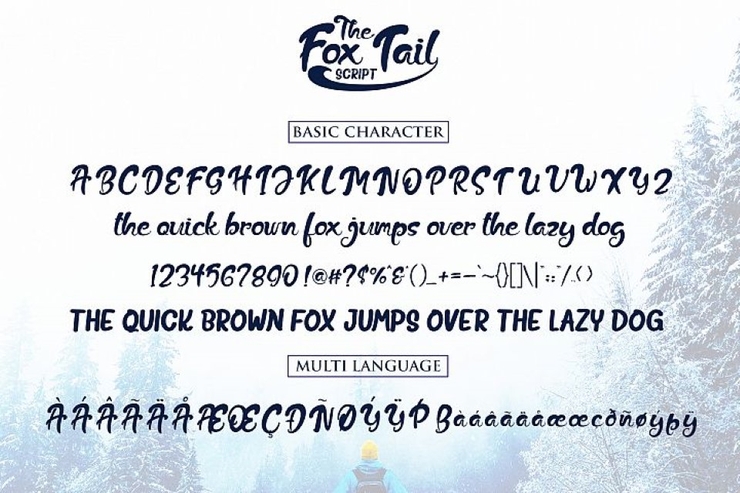 The Fox Tail Sans字体 6