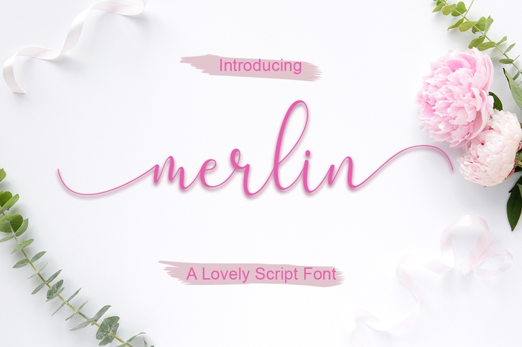 merlin字体 1