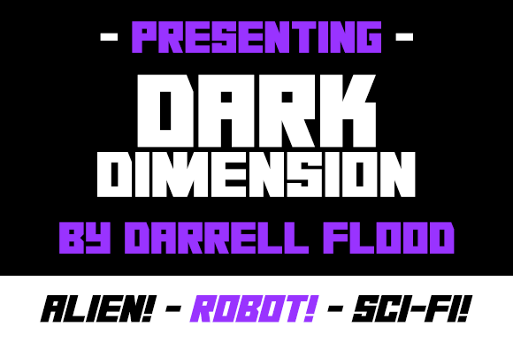 Dark Dimension字体 1