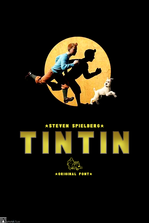 *TINTIN*字体 1