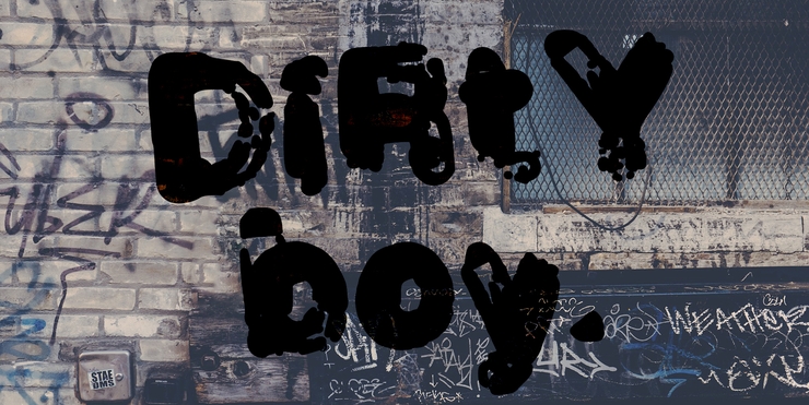 Dirty Boy字体 2