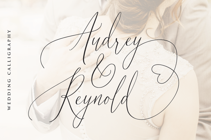 Audrey and Reynold字体 2