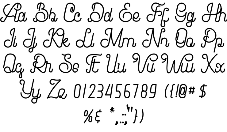 Brandy Script字体 1