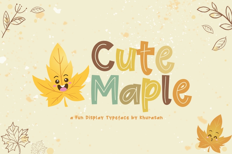 Cute Maple字体 1