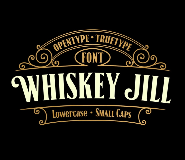 Whiskey Jill字体 1