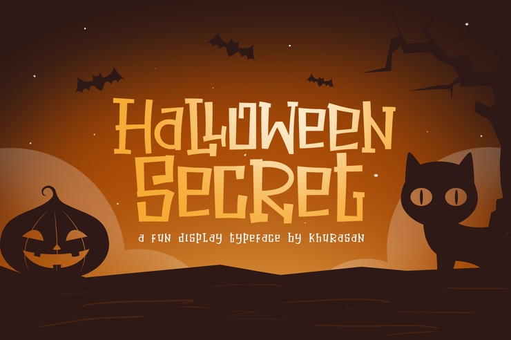 Halloween Secret字体 1
