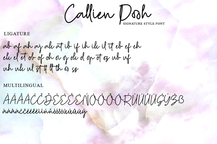 Callien Pooh字体 9