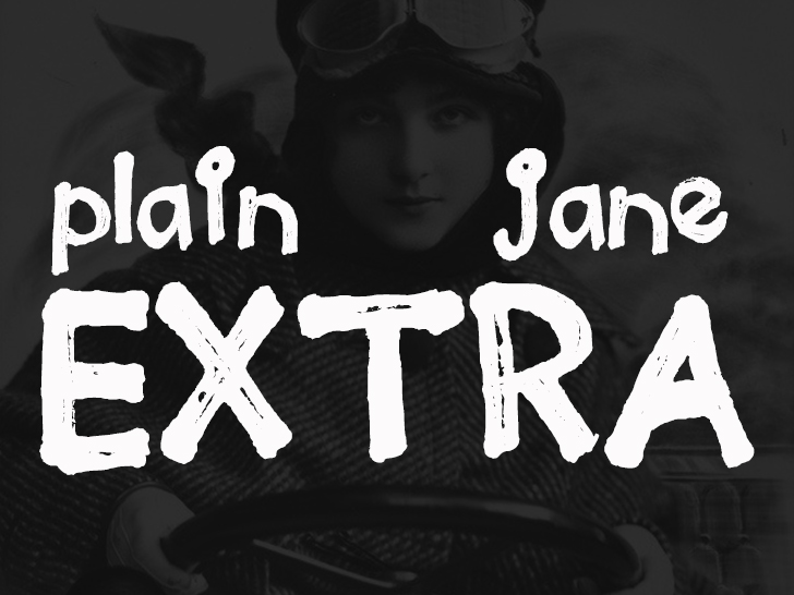 Plain Jane Extra字体 2