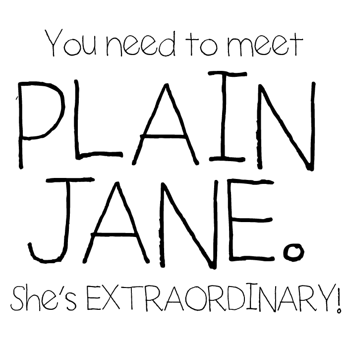 Plain Jane字体 2