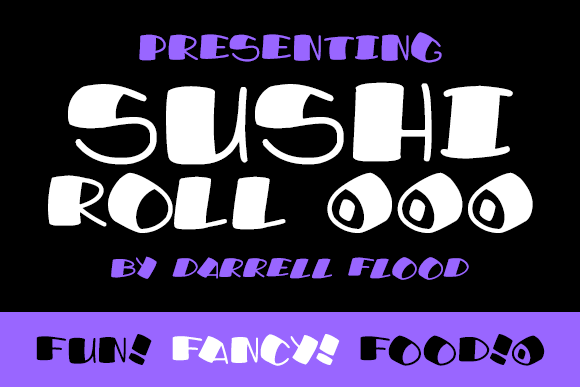 Sushi Roll字体 1