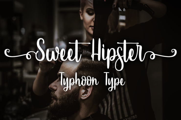 Sweet Hipster字体 3