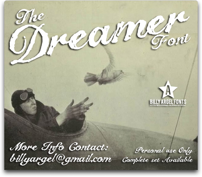 The Dreamer字体 2