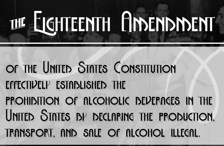 The Eighteenth Amendment Bold字体 1