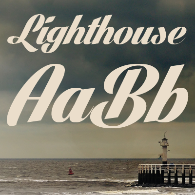 Lighthouse字体 1