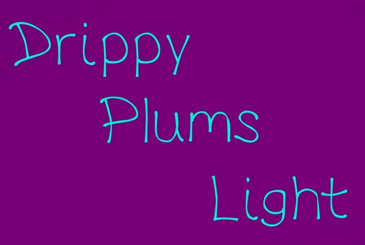 DrippyPlums字体 1
