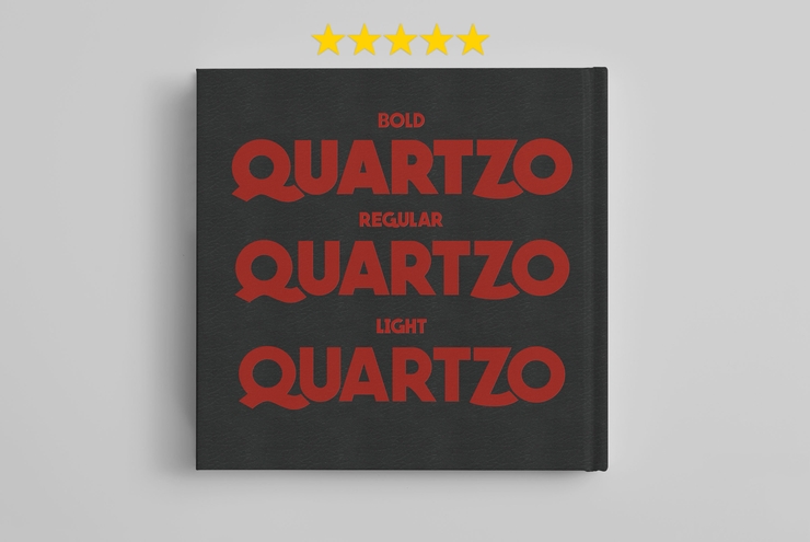 QUARTZO字体 6