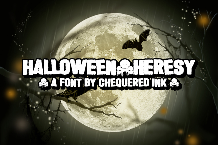 Halloween * Heresy字体 1