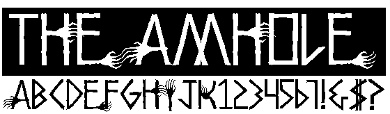 Amhole字体 1