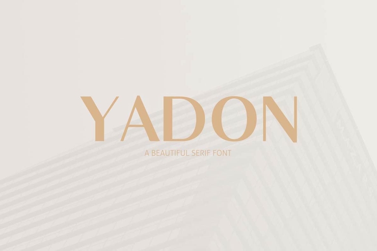 Yadon字体 1