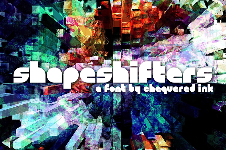 Shapeshifters字体 1