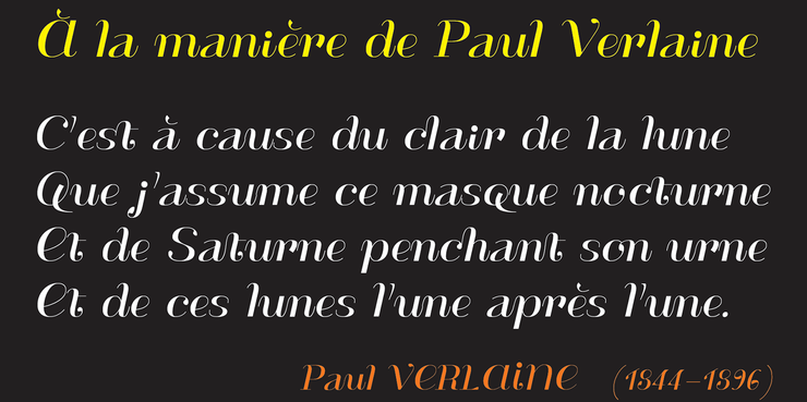 ModesteHenri字体 1