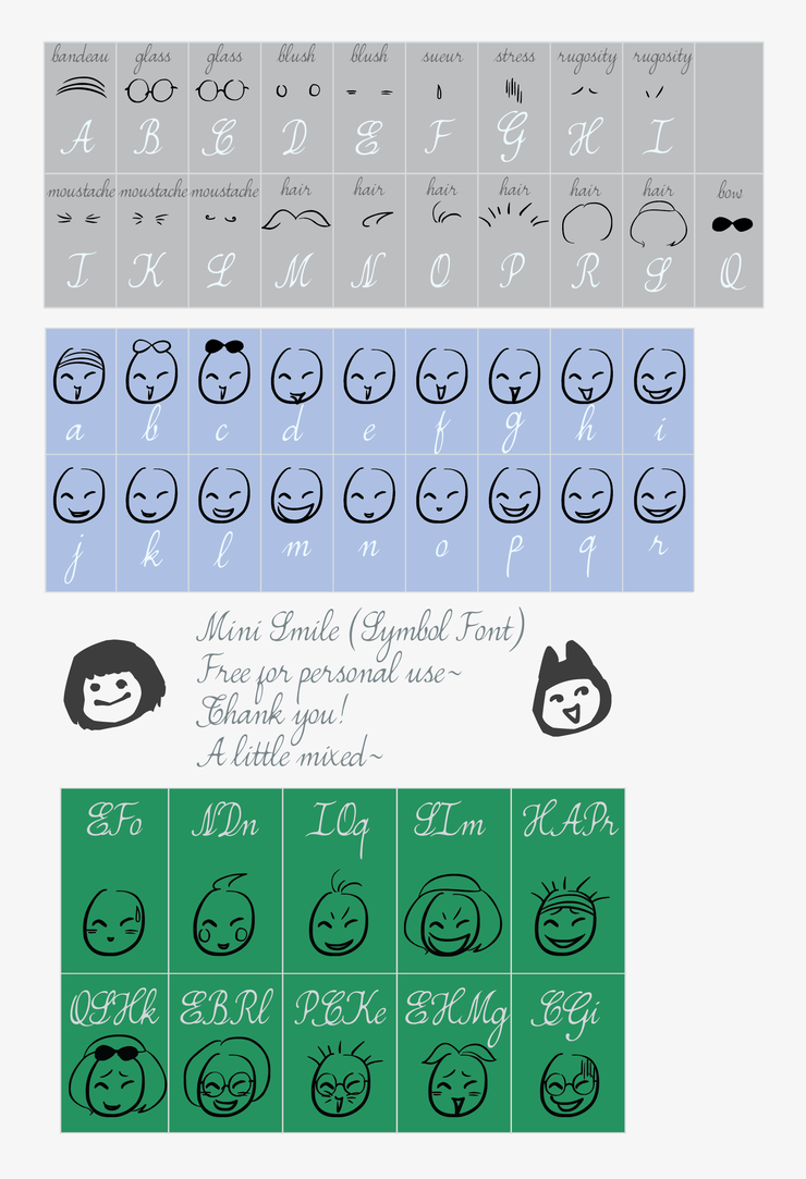 Mini Smile字体 2