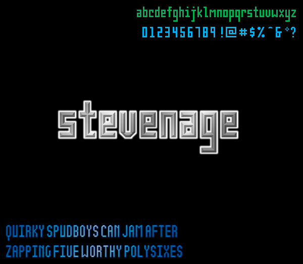 Stevenage NBP字体 2