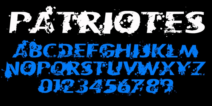 Patriote1837 Regular字体 1