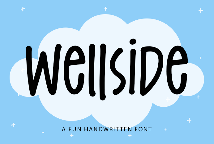 Wellside字体 1