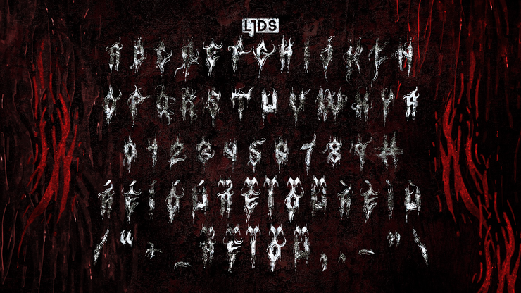 Evil Sound字体 1