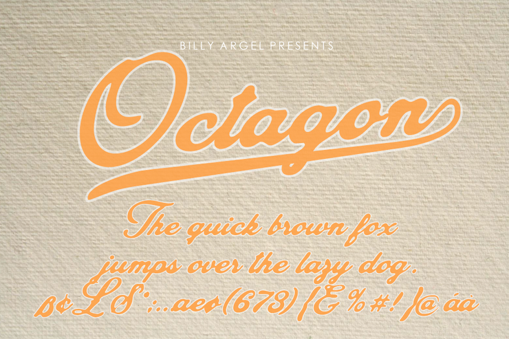 Octagon字体 1
