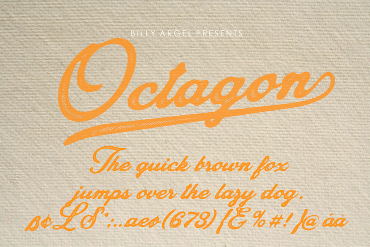 Octagon字体 6