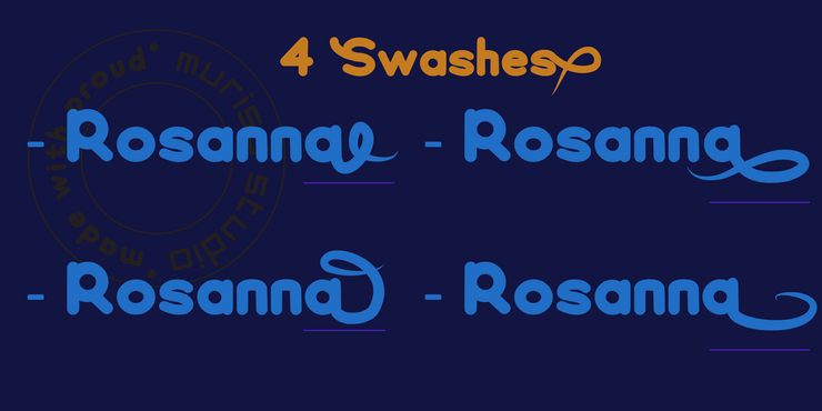 Murisa Betzmann字体 3