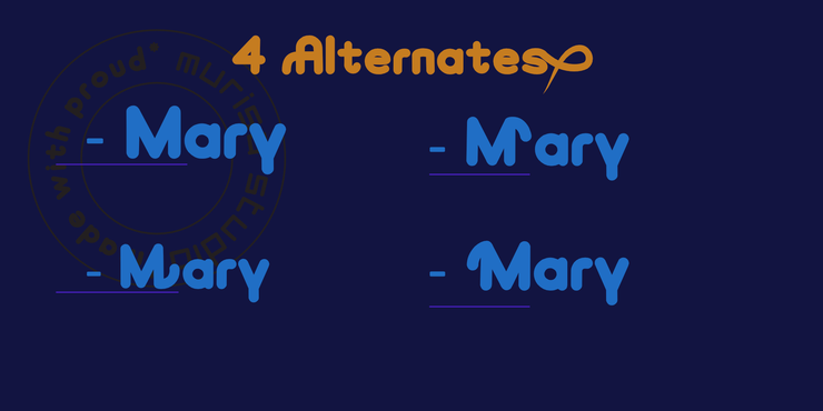 Murisa Betzmann字体 7