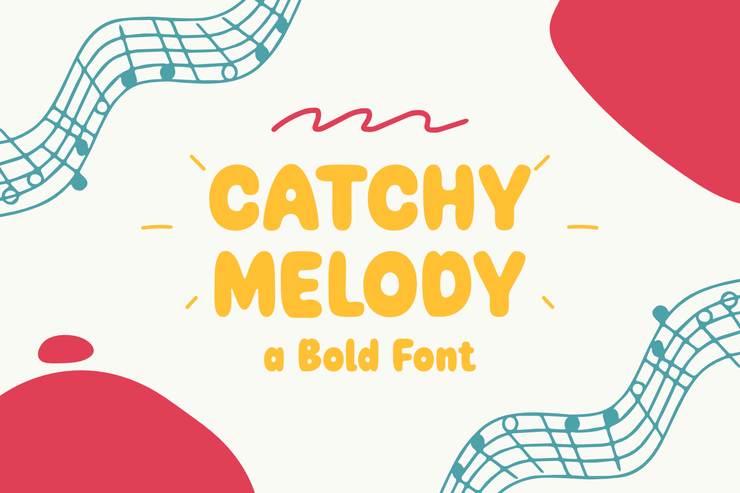 Catchy Melody字体 1