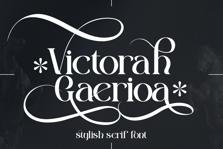 Victorah Gaerioa字体 4