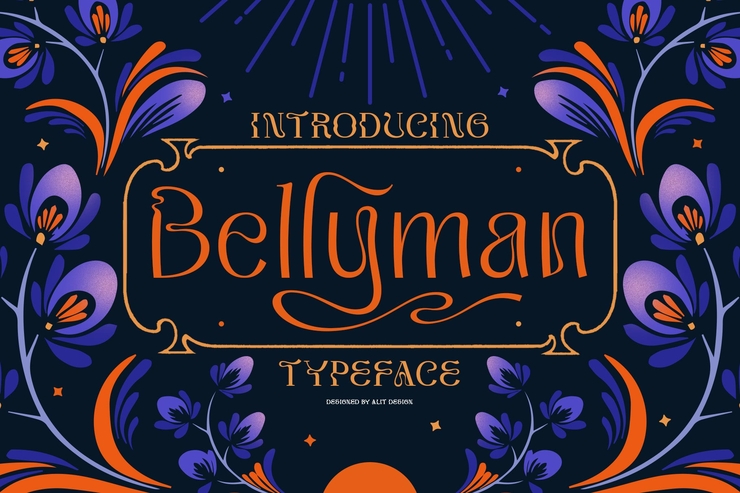 Bellyman字体 1