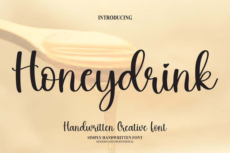 Honeydrink字体 1