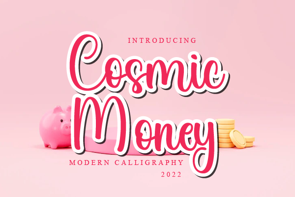 Cosmic Money字体 1