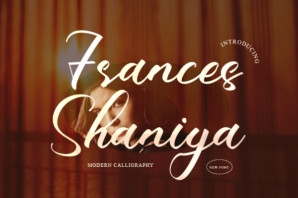 Frances Shaniya字体 1