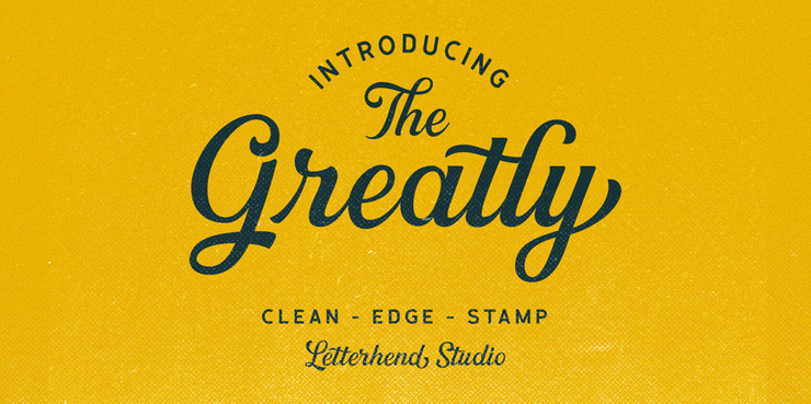 Greatly Stamp字体 2