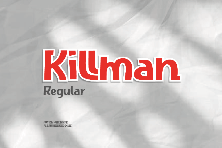 Killman字体 1