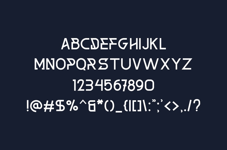 Resfire字体 3