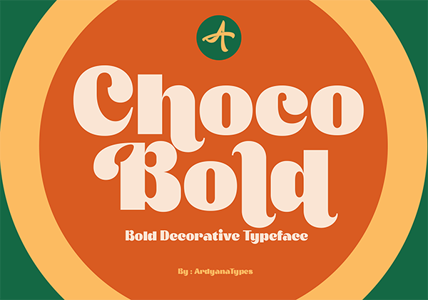 Choco Bold字体 7