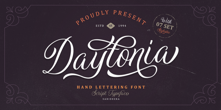 Daytonia字体 1