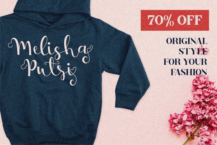 Melisha Putri字体 3