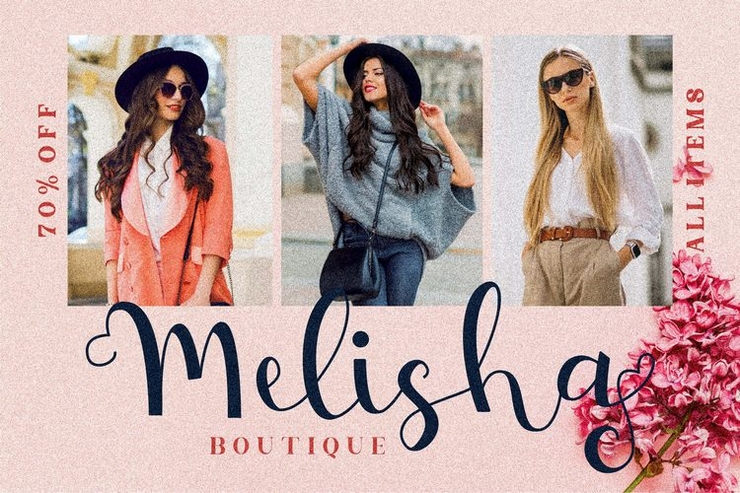 Melisha Putri字体 6