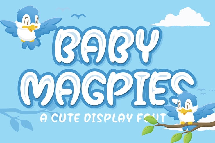 Baby Magpies字体 2